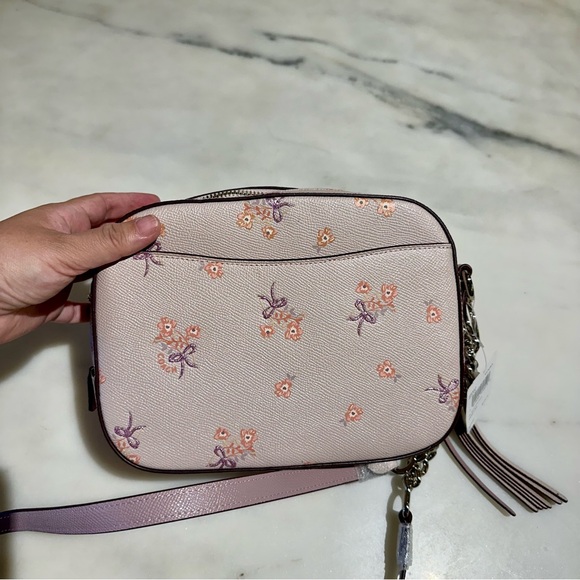Coach Pink Floral Crossbody Bag - Picture 3 of 15